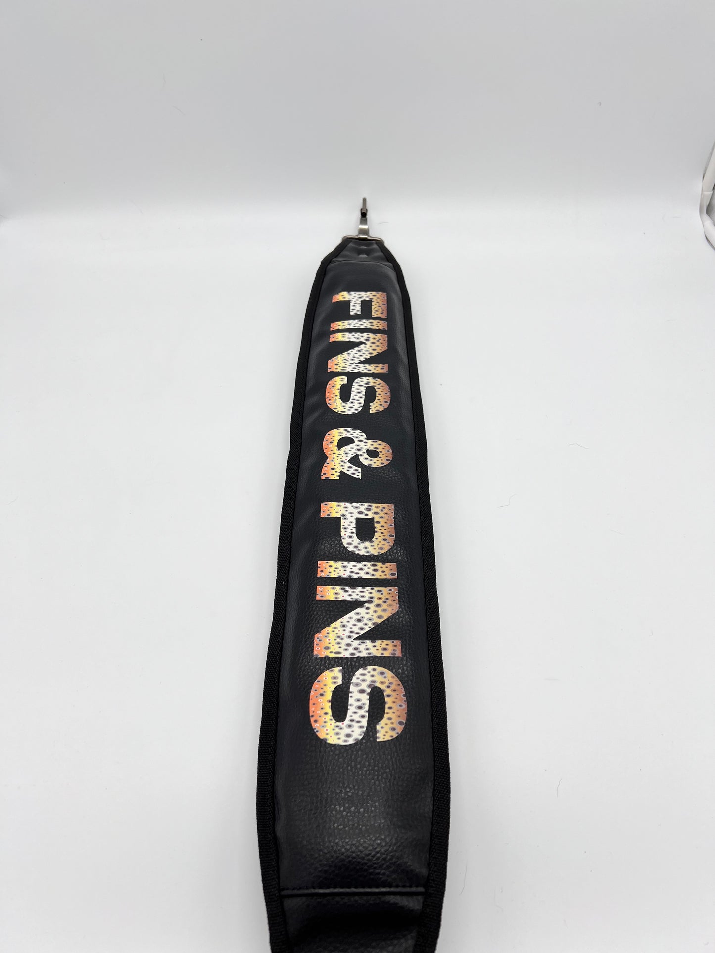 Brown trout Fins & Pins bag strap
