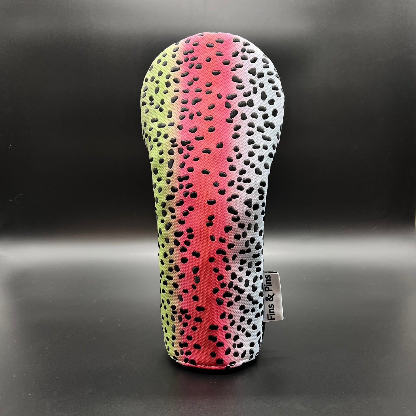 Embroidered Rainbow trout driver headcover