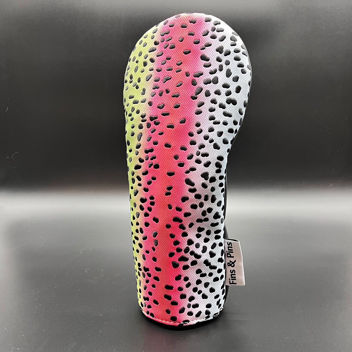 Embroidered Rainbow trout driver headcover