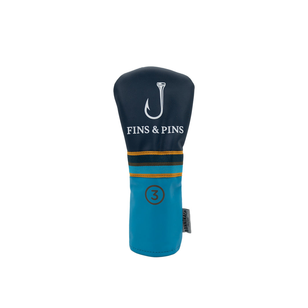 Mid Stripe Fins & Pins 3w headcover