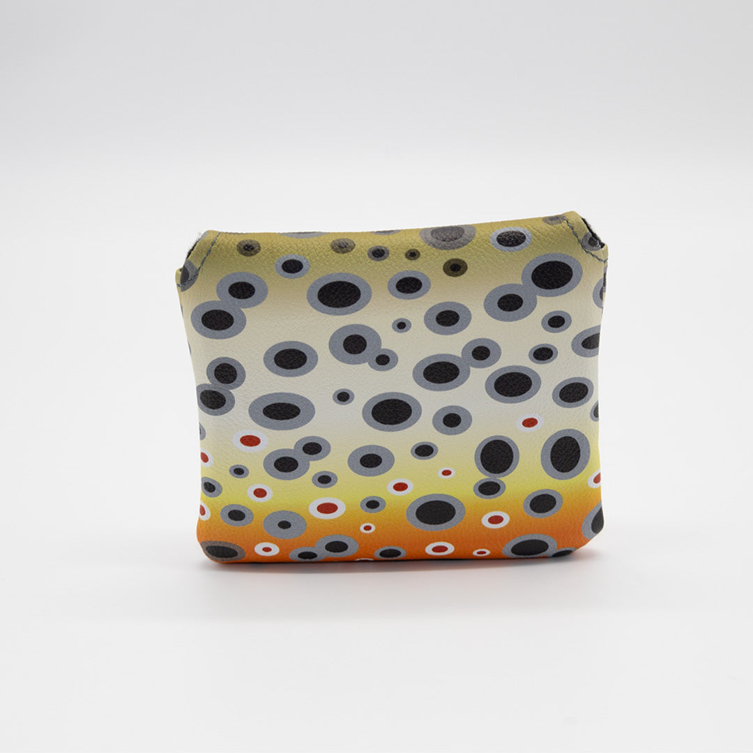 Leather Brown Trout Mallet Headcover