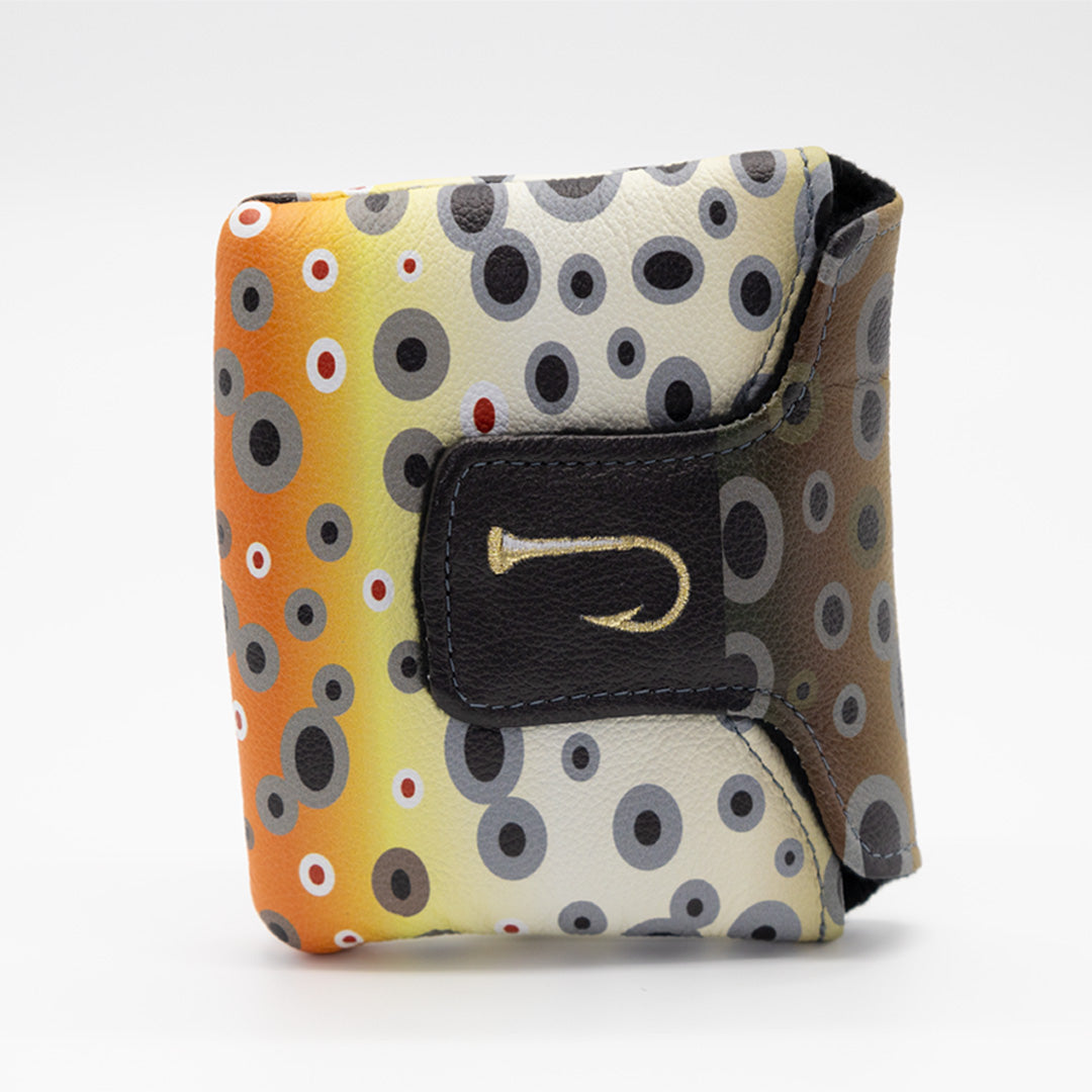 Leather Brown Trout Mallet Headcover