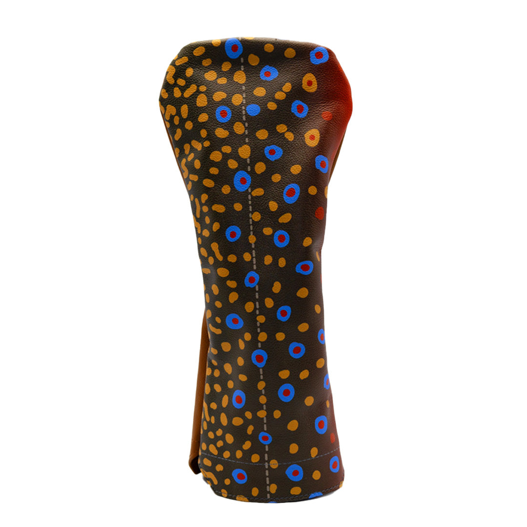 Leather Brook Trout Driver Headcover