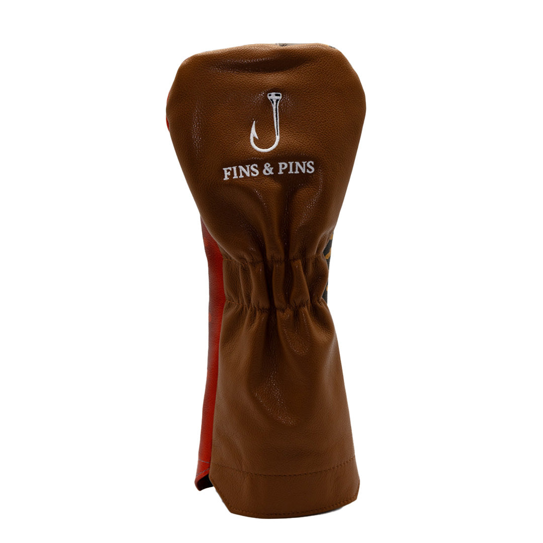 Leather Brook Trout Driver Headcover