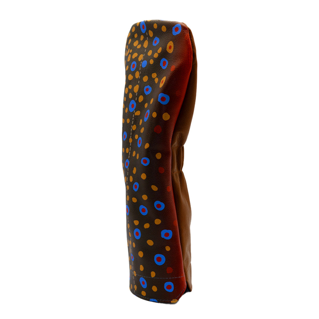 Leather Brook Trout Driver Headcover