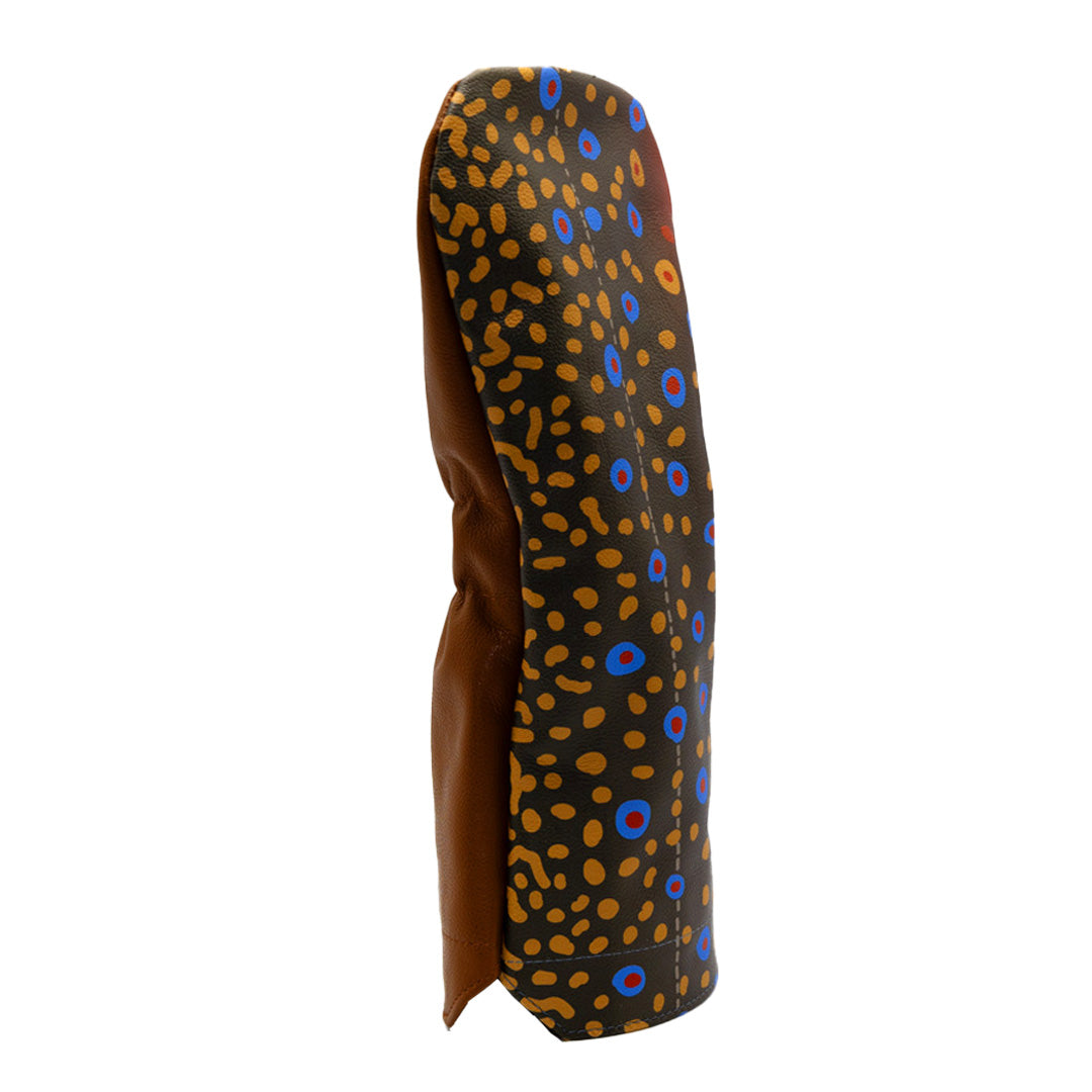 Leather Brook Trout Driver Headcover