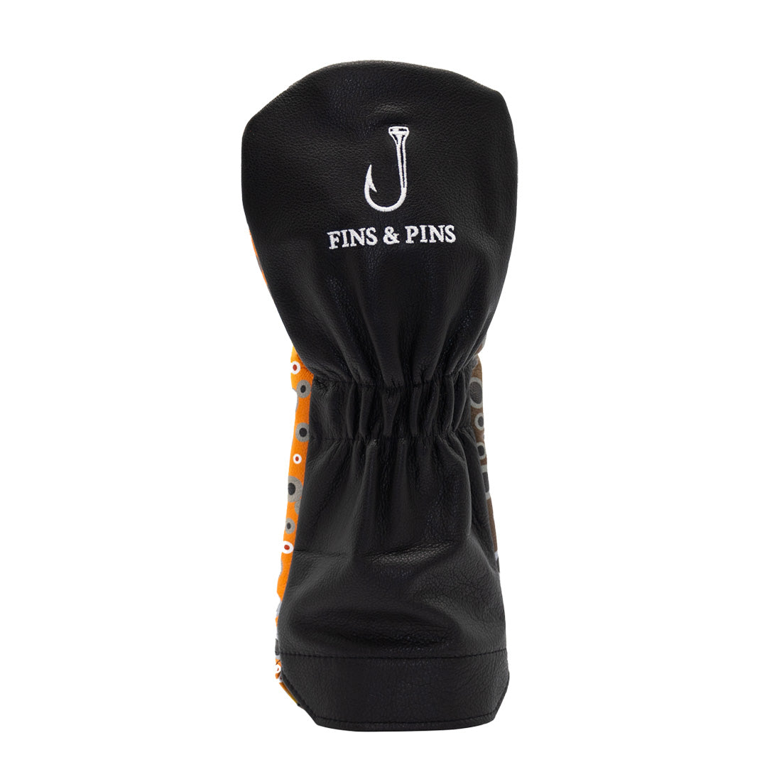 Leather Brown Trout Driver Headcover