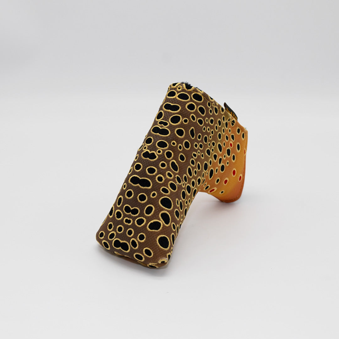 Fall Brown Trout Blade Putter Headcover