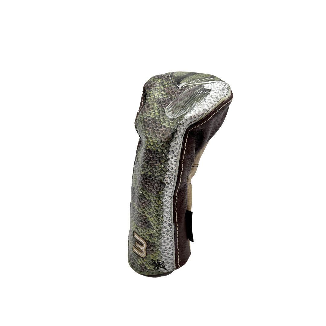 Linda Vista large mouth bass fairway headcover