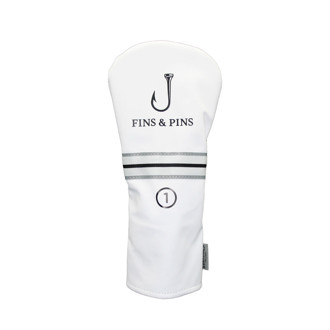 Mid stripe Fins & Pins driver headcover