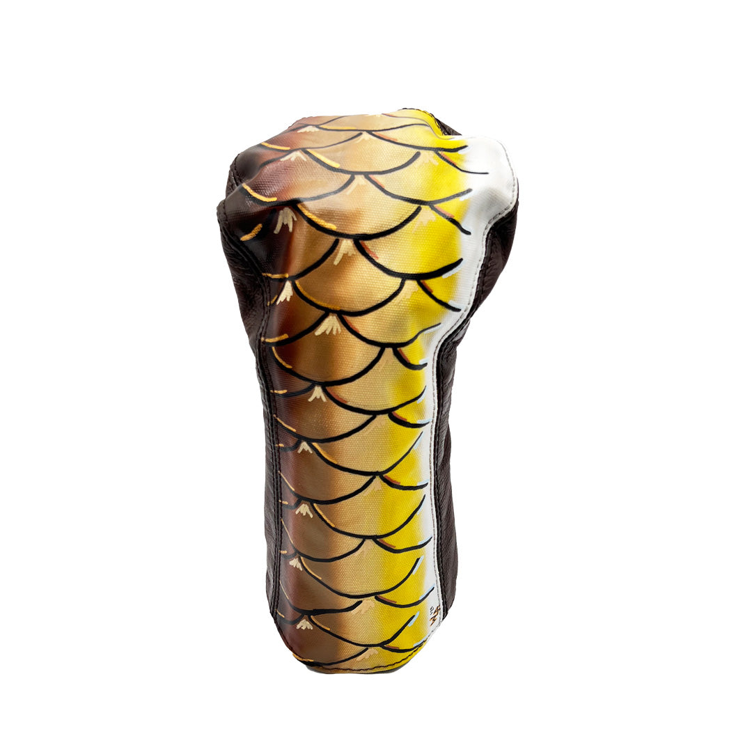 Hand painted carp driver headcover 2nd edition