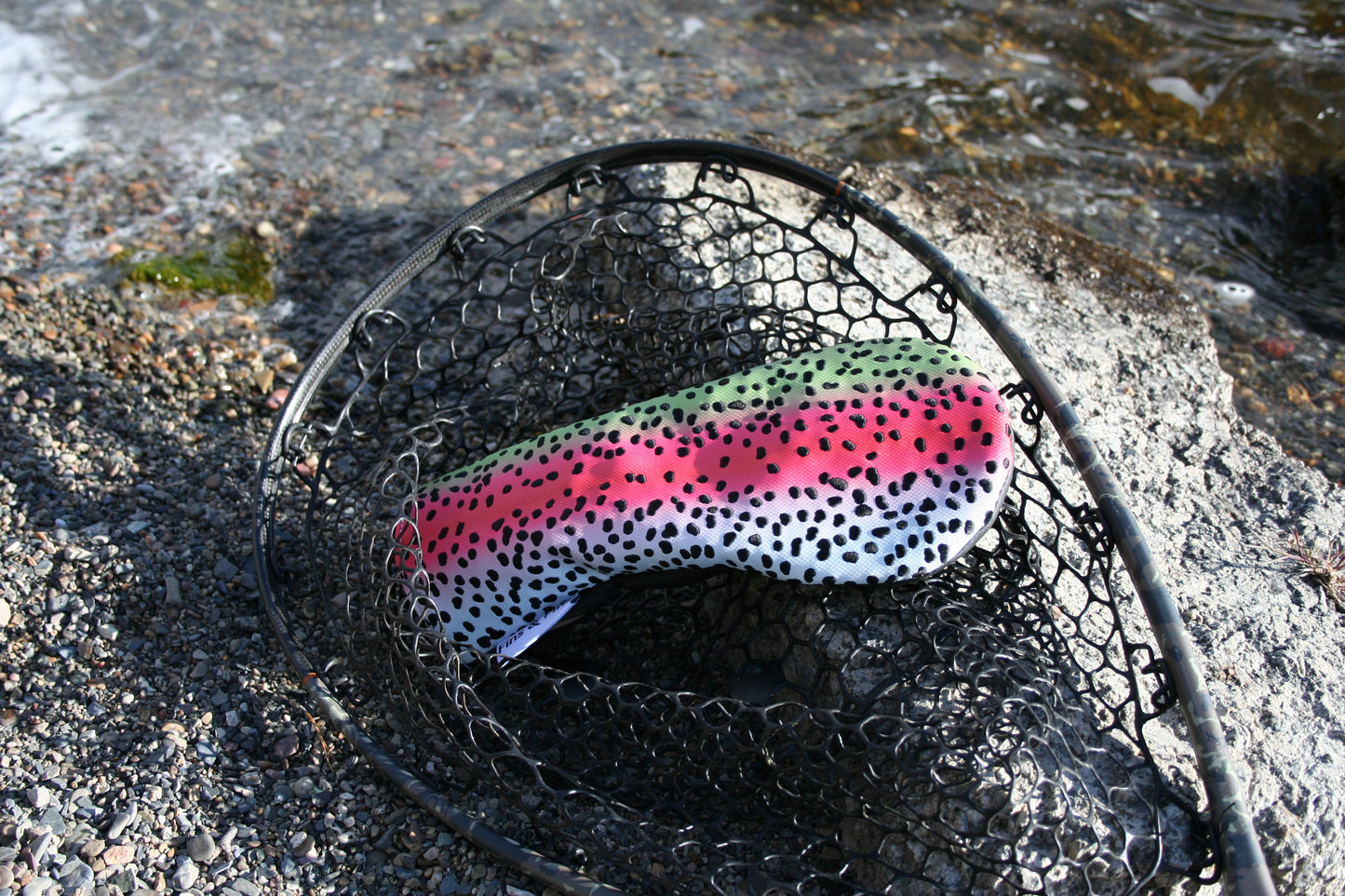Embroidered Rainbow trout driver headcover