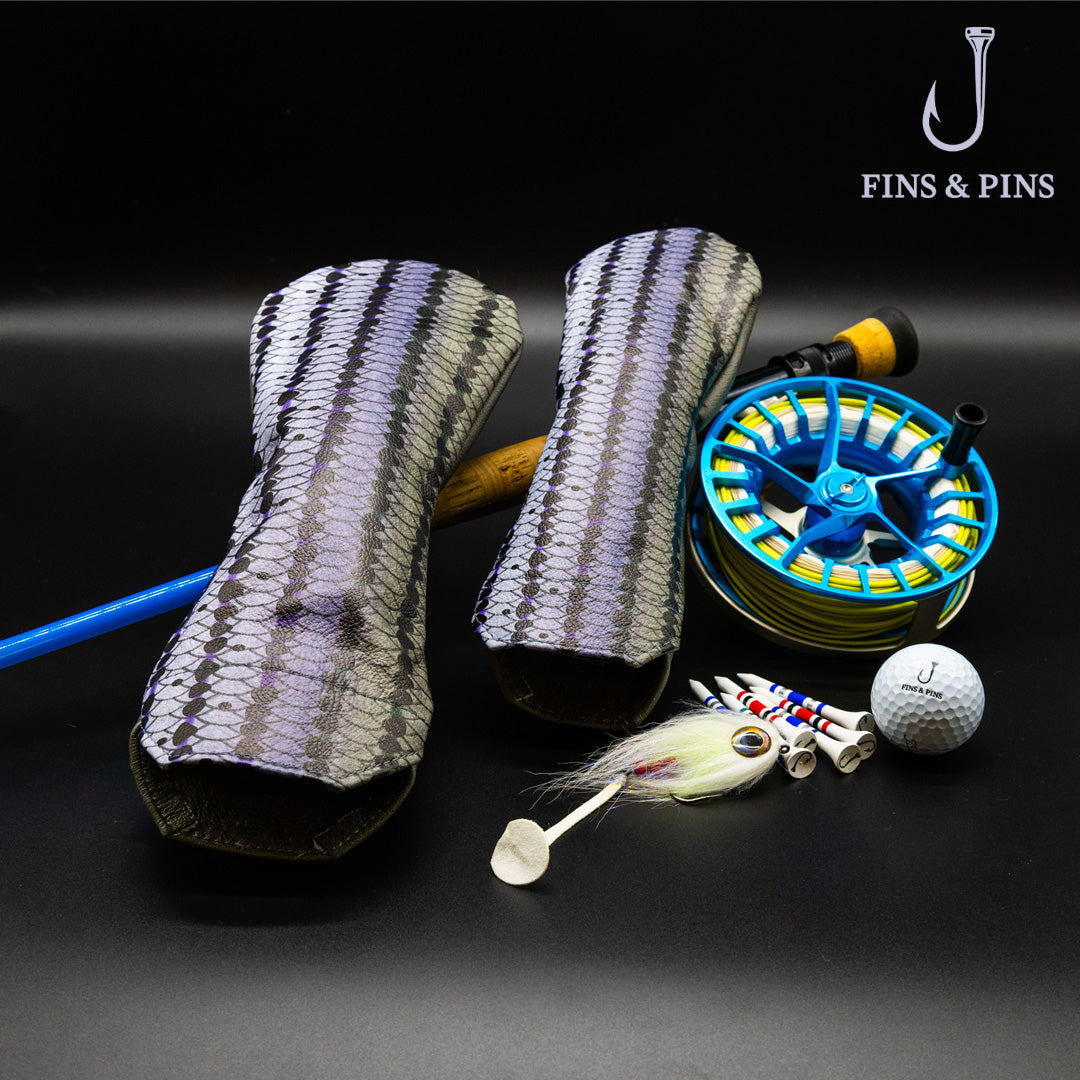 Leather Striped Bass Fairway Headcover