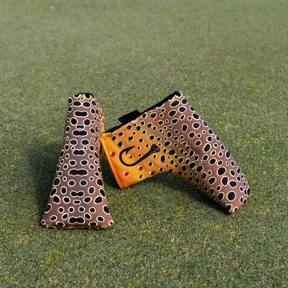 Fall Brown Trout Blade Putter Headcover
