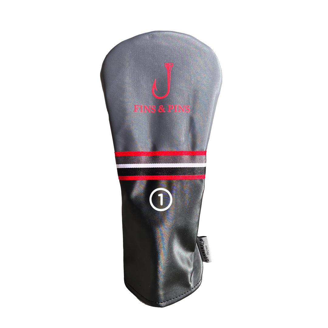 Mid stripe Fins & Pins driver headcover