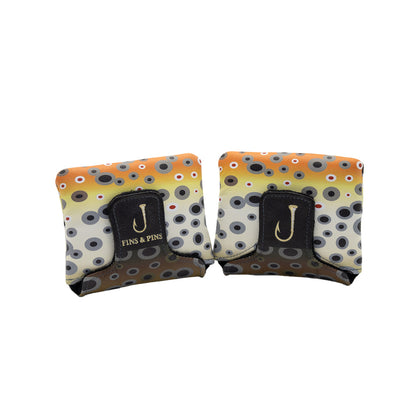 Leather Brown Trout Mallet Headcover