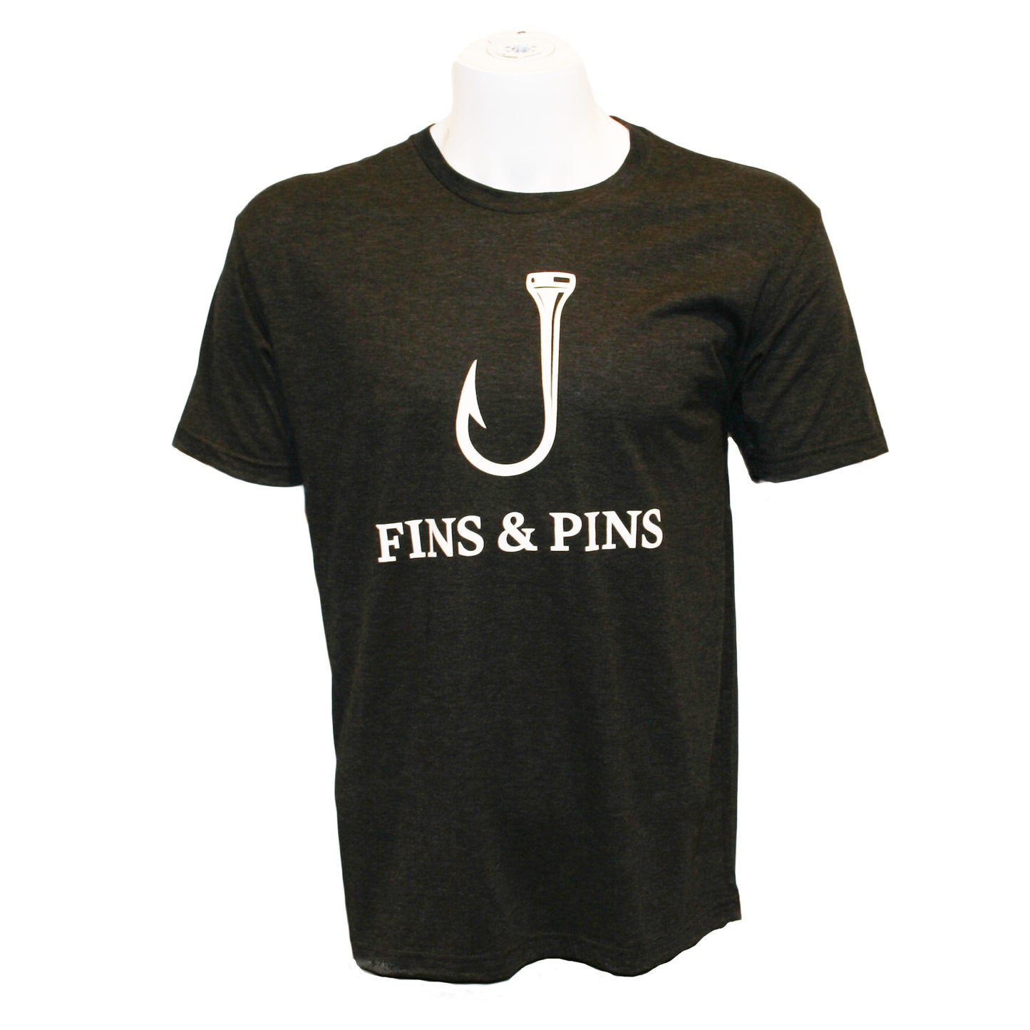 Vintage black Fins & Pins short sleeve shirt