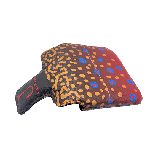 Brook trout mallet putter cover