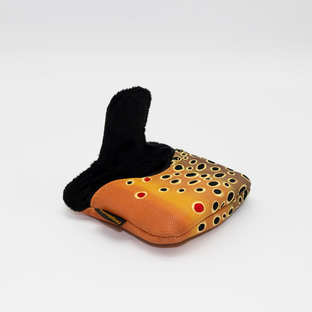 Fall Brown Trout Mallet Putter Headcover