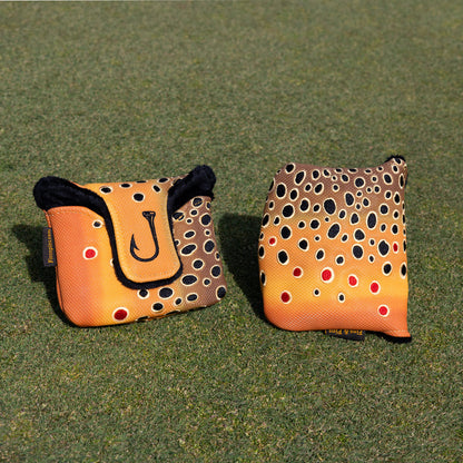 Fall Brown Trout Mallet Putter Headcover