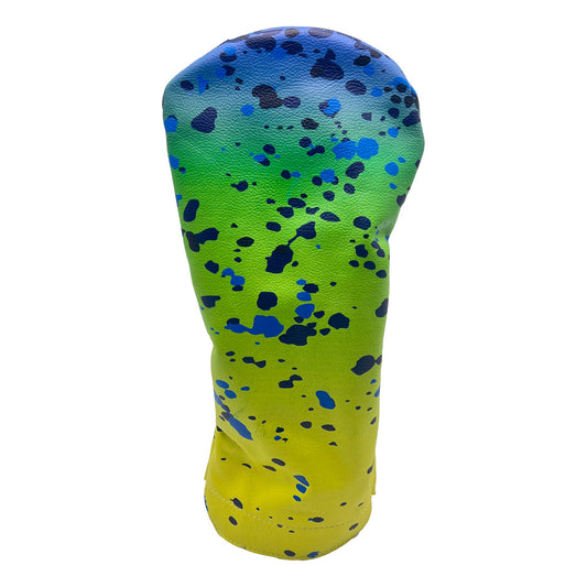 Leather Mahi Mahi driver headcover