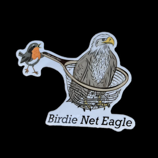 Birdie net eagle sticker