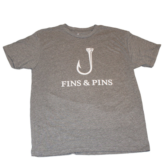 Heather Fins & Pins short steeve shirt